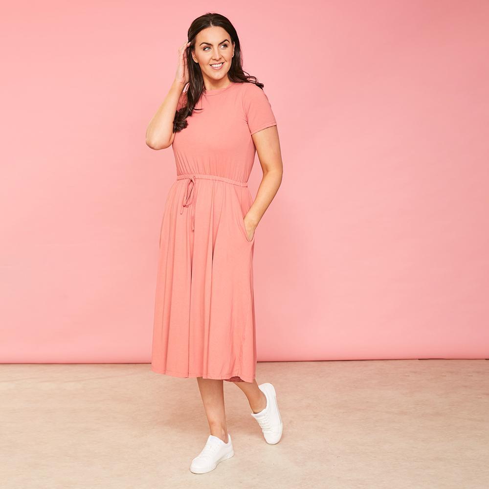 Piper Dress (Dusty Rose)