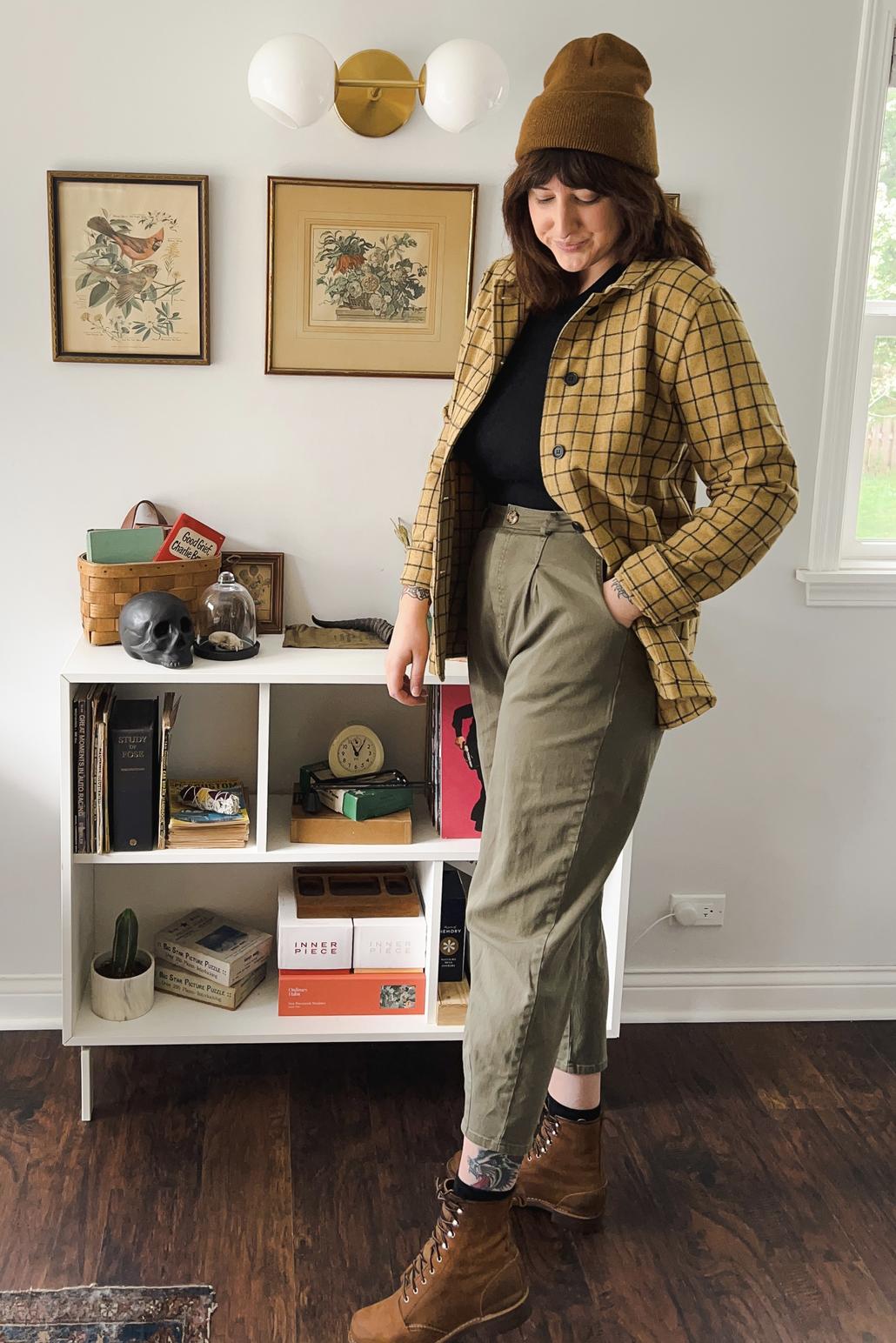 Ambassador Kayla wearing chore jacket
