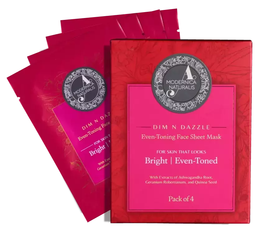 Dim N Dazzle Even-Toning Face Sheet Mask