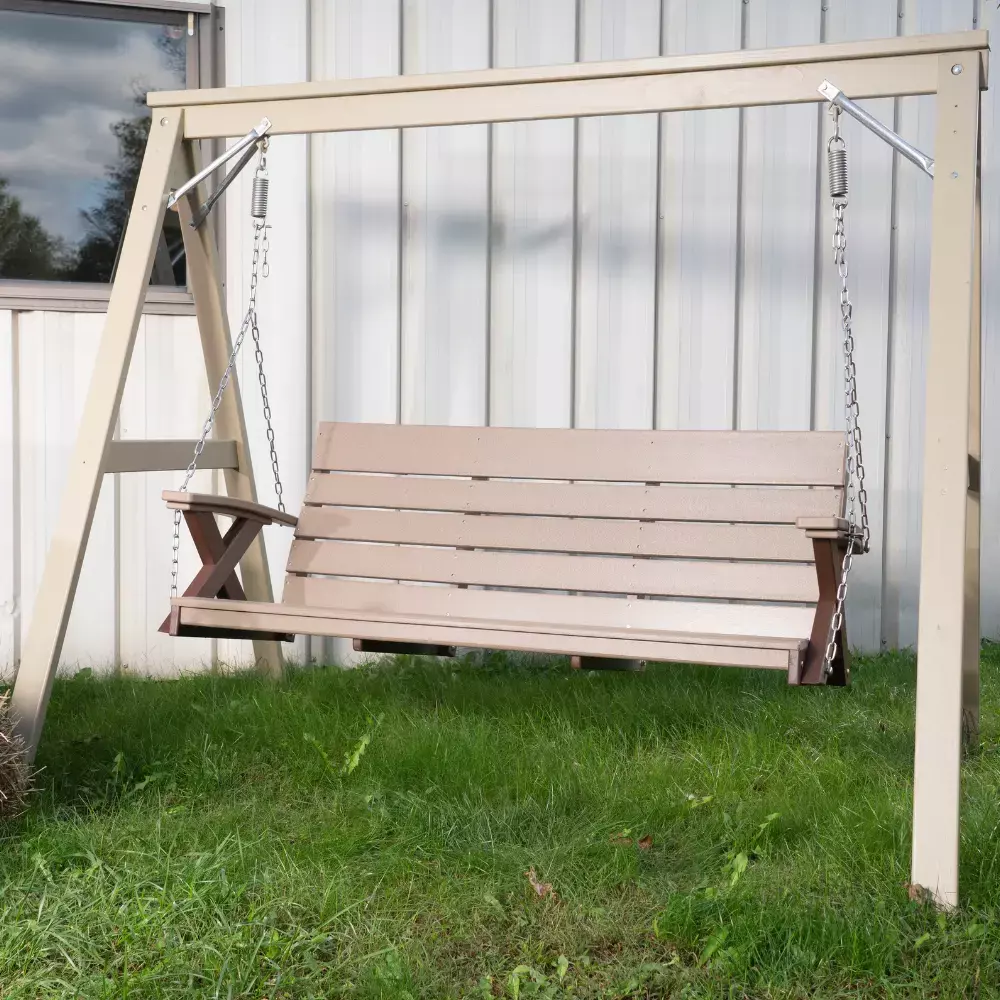 Poly Lumber Outdoor Swing