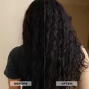 Zero Weight Gel before and after