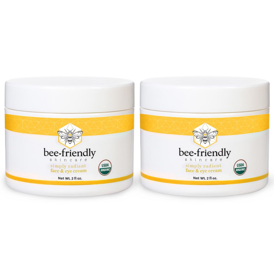 Face and Eye Cream USDA Certified Organic Moisturizer, All In One Face, Eye, Neck, Decollete Cream 2 oz