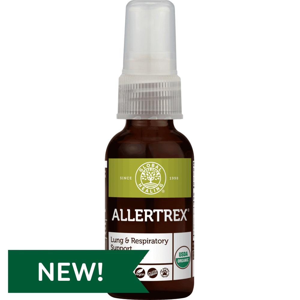 Global Healing Allertrex Lung And Respiratory Support Bottle