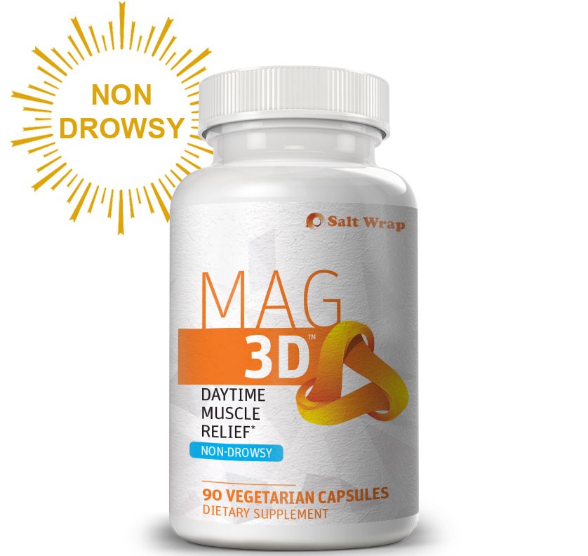 Mag 3D natural muscle relaxer non-drowsy
