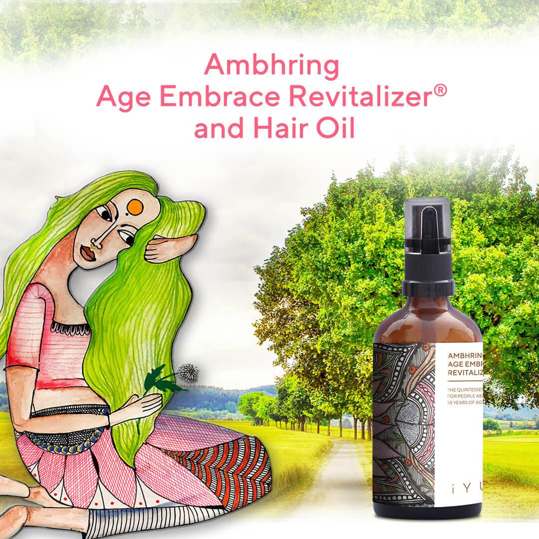 Ambhring Age Embrace Revitalizer and Hair Oil