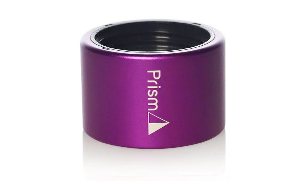 an image of a purple Prism halo connector