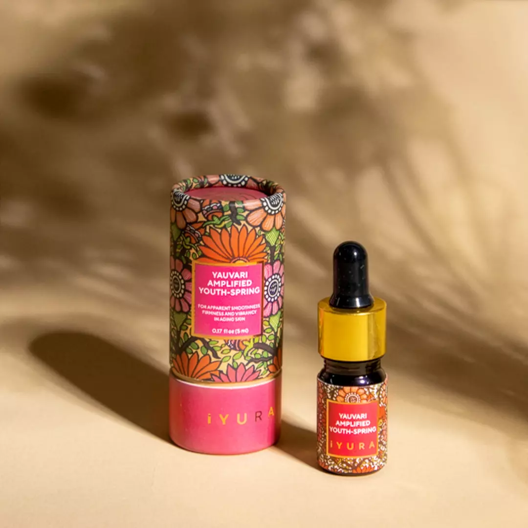 Yauvari Youth Spring on beige background