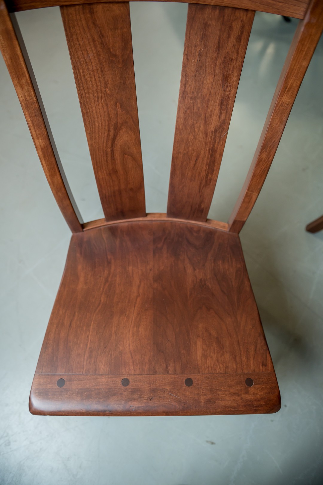 rustic cherry dining chair