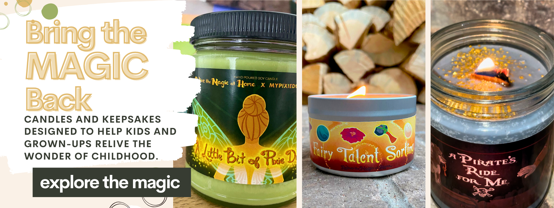 Shop Relive the Magic at Home Now