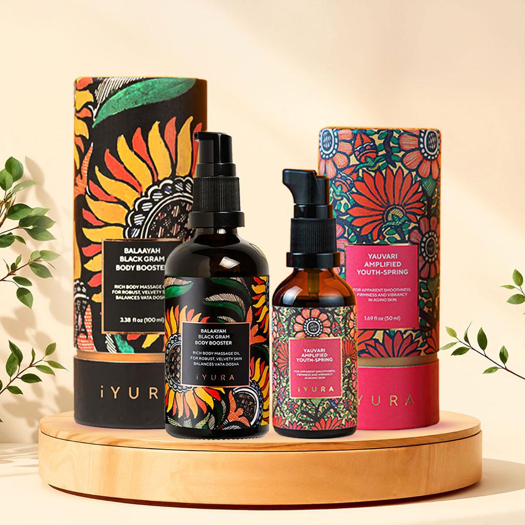 Black Gram Face & Body Oil Duo