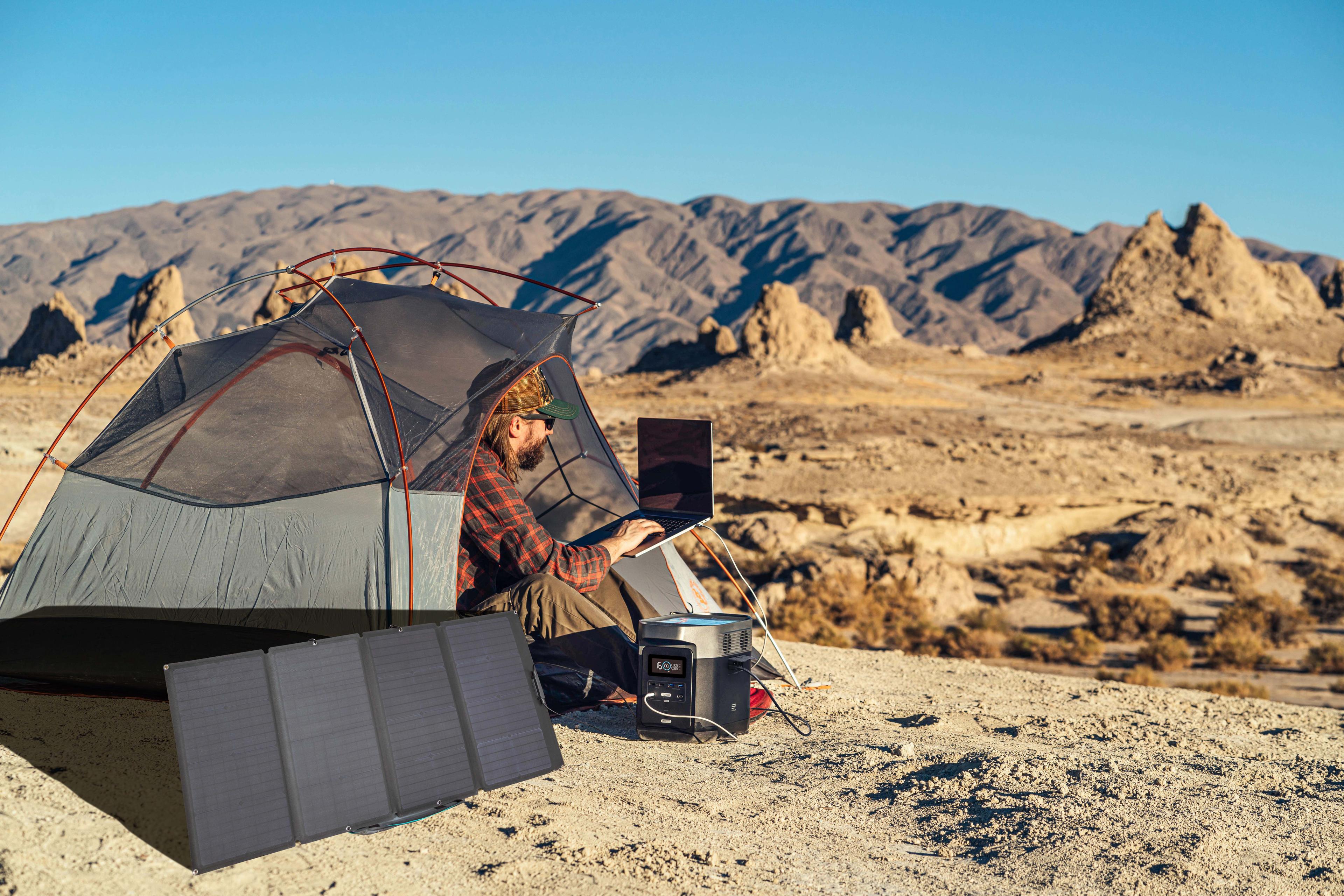 Solar Panel use while camping