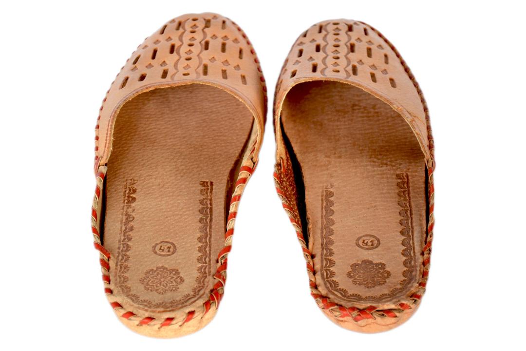 Zubr - Mens Handmade Outdoor Slippers - Reindeer Leather