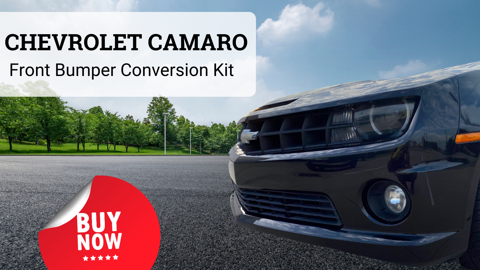 Chevrolet Camaro Front Bumper Conversion Kit