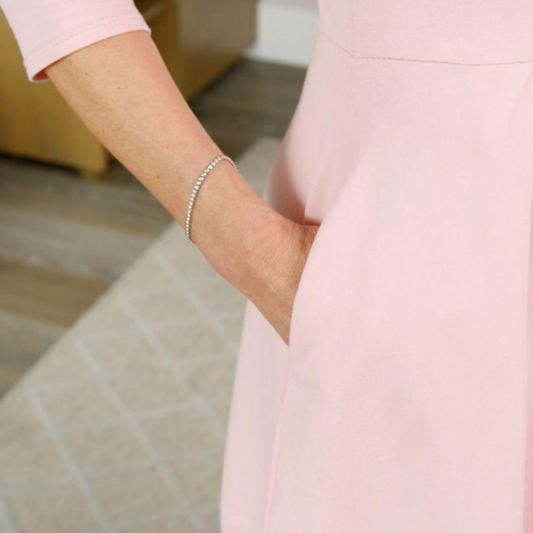 Elenor Dress (Baby Pink)