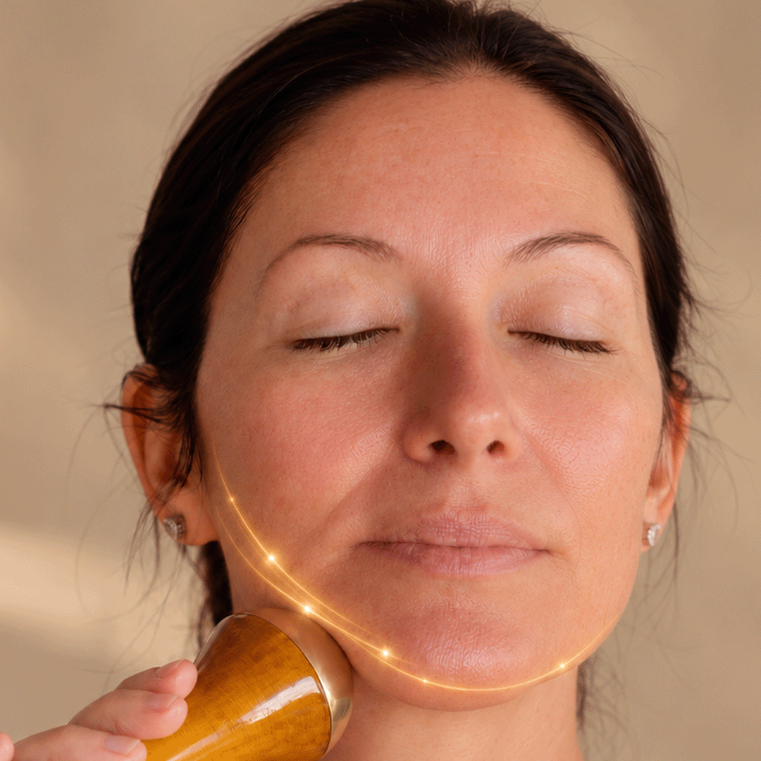 Women using a facial massage tool 5 times a week for just 10 minutes reported improved facial contour and skin elasticity