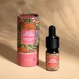 A bottle of Yauvari amplified youth spring and its packaging