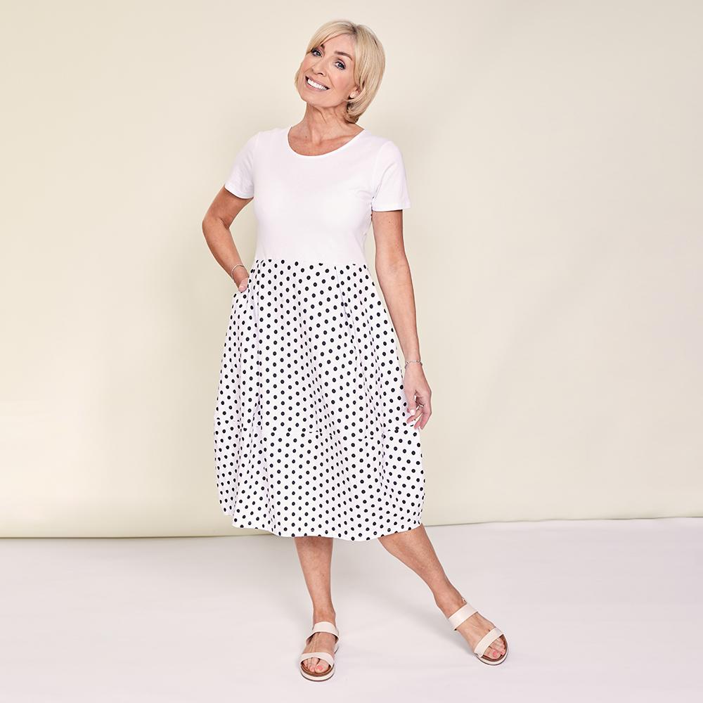 Carol Dress (White)