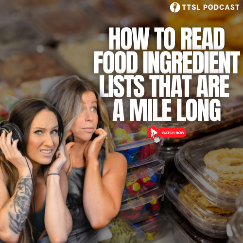 "How to Read Food Ingredient Lists That Are A Mile Long" podcast thumbnail