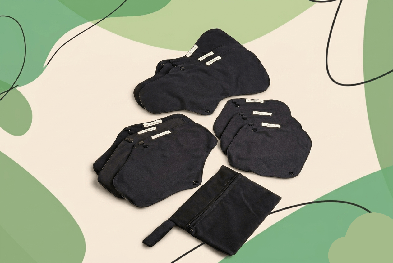 flux léger normal abondant pad menstruel