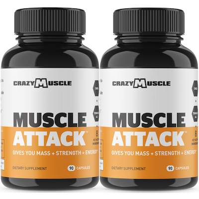 Muscle Attack - 2 Bottles