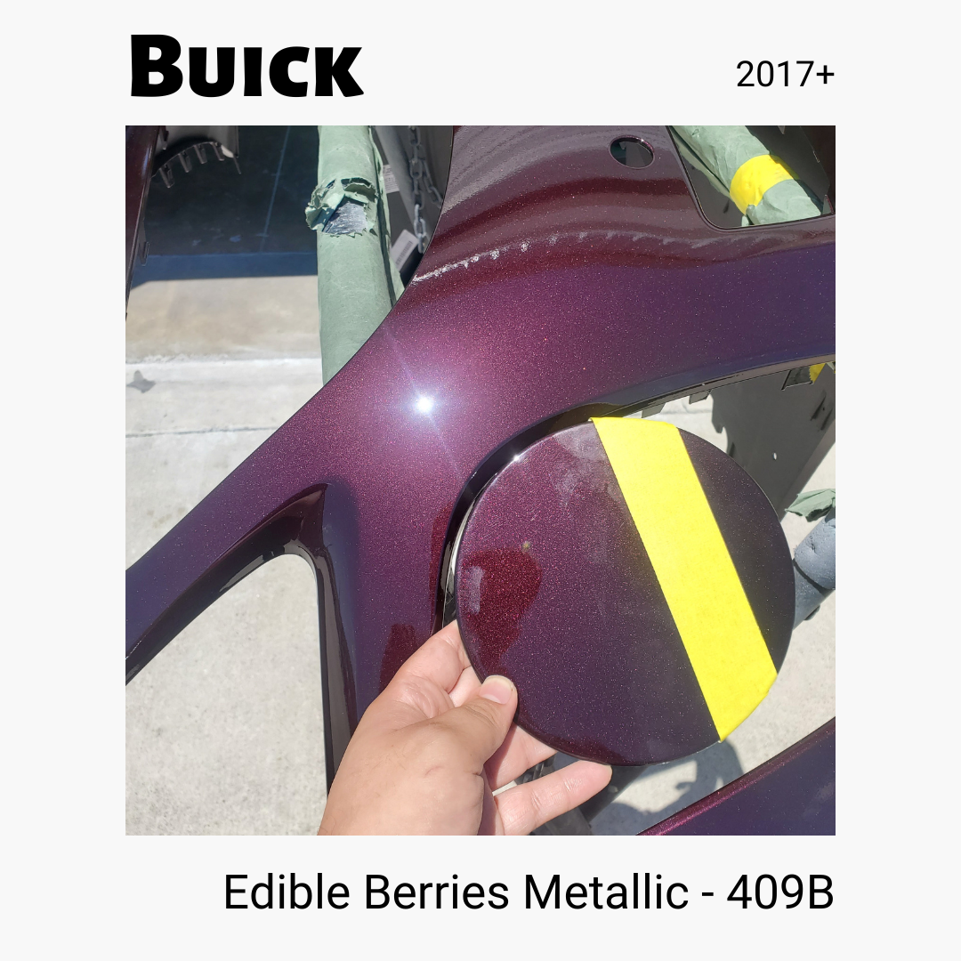 Buick Edible Berries Metallic WA409B - ReveMoto Custom Paint Match