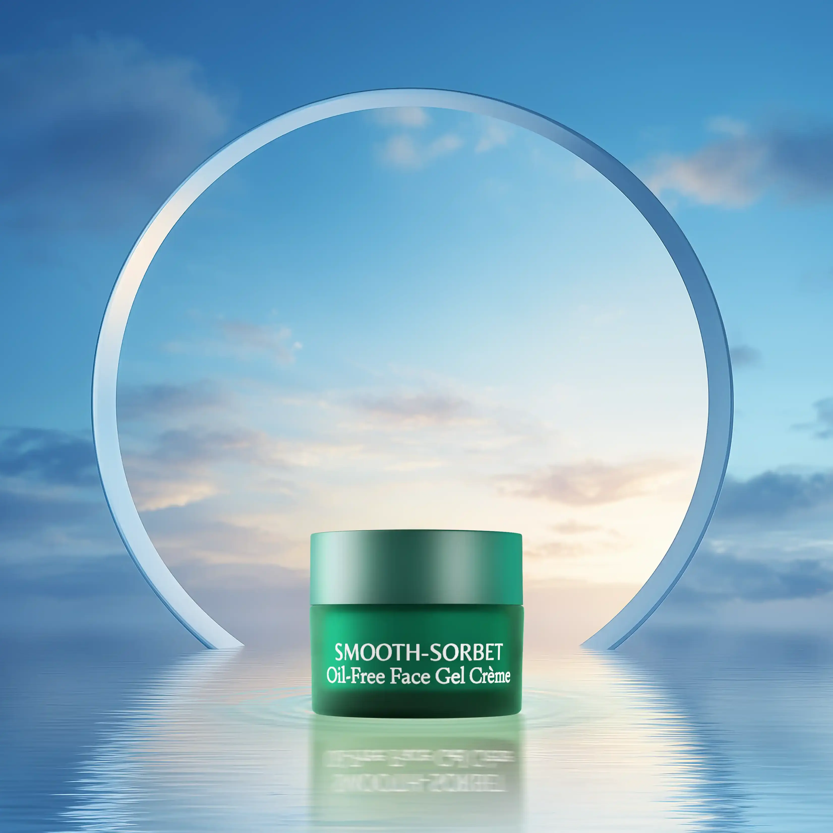 Sorbet Jar on water