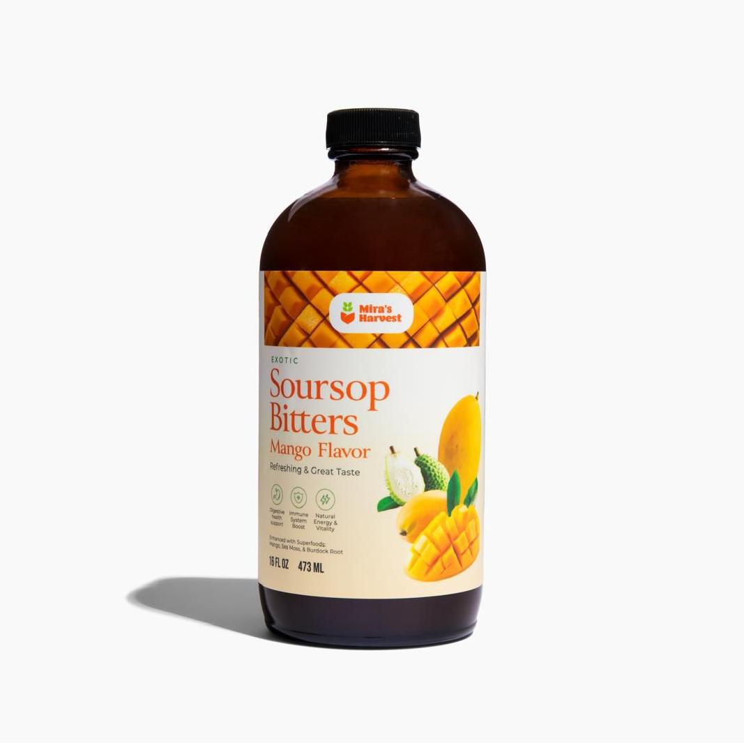 Mira’s Harvest Soursop Mango Bitters