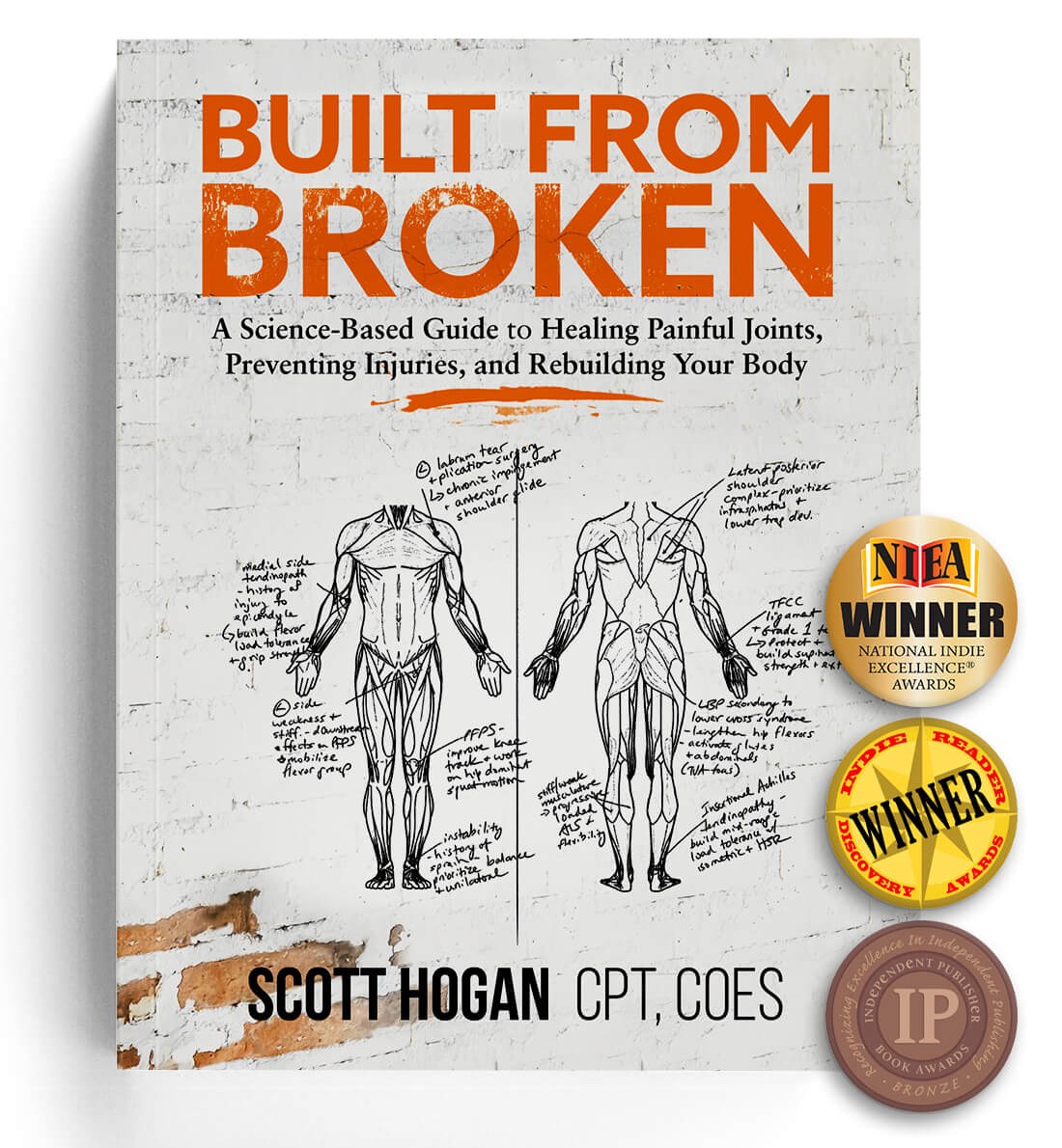 injury supplements book Built from Broken