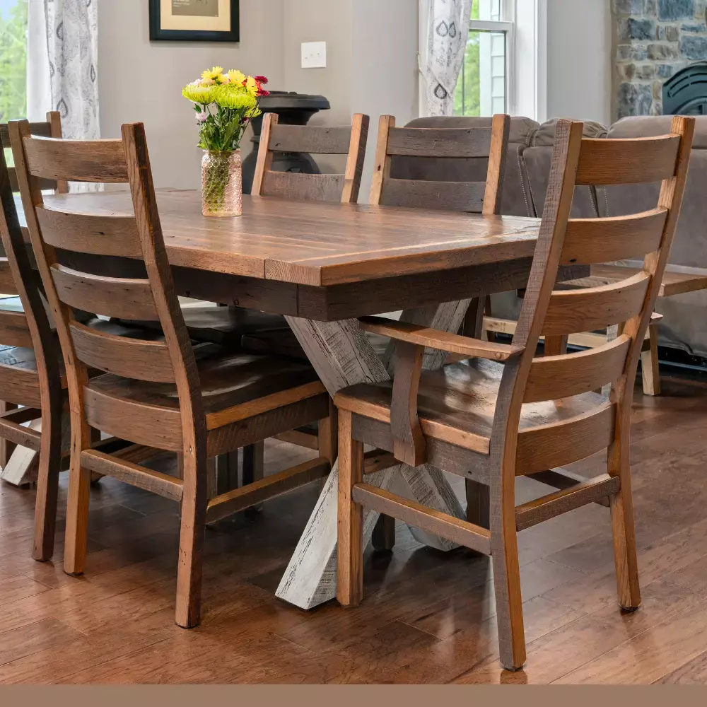 Akron Barnwood Dining Chair