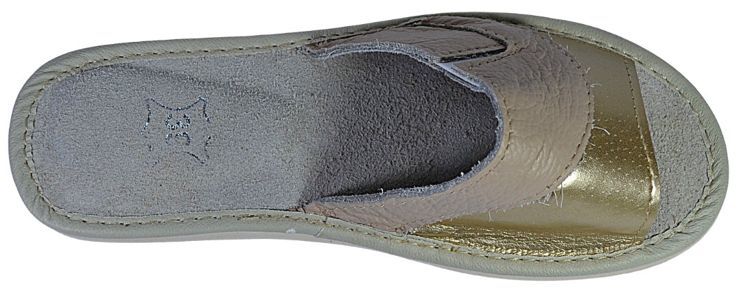 Aubrey - Women bedroom slippers - Reindeer Leather