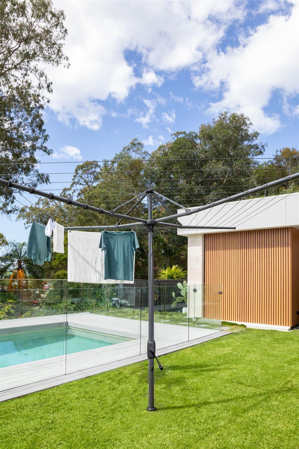 hills rotary clothesline installed in Macarthur, Sydney