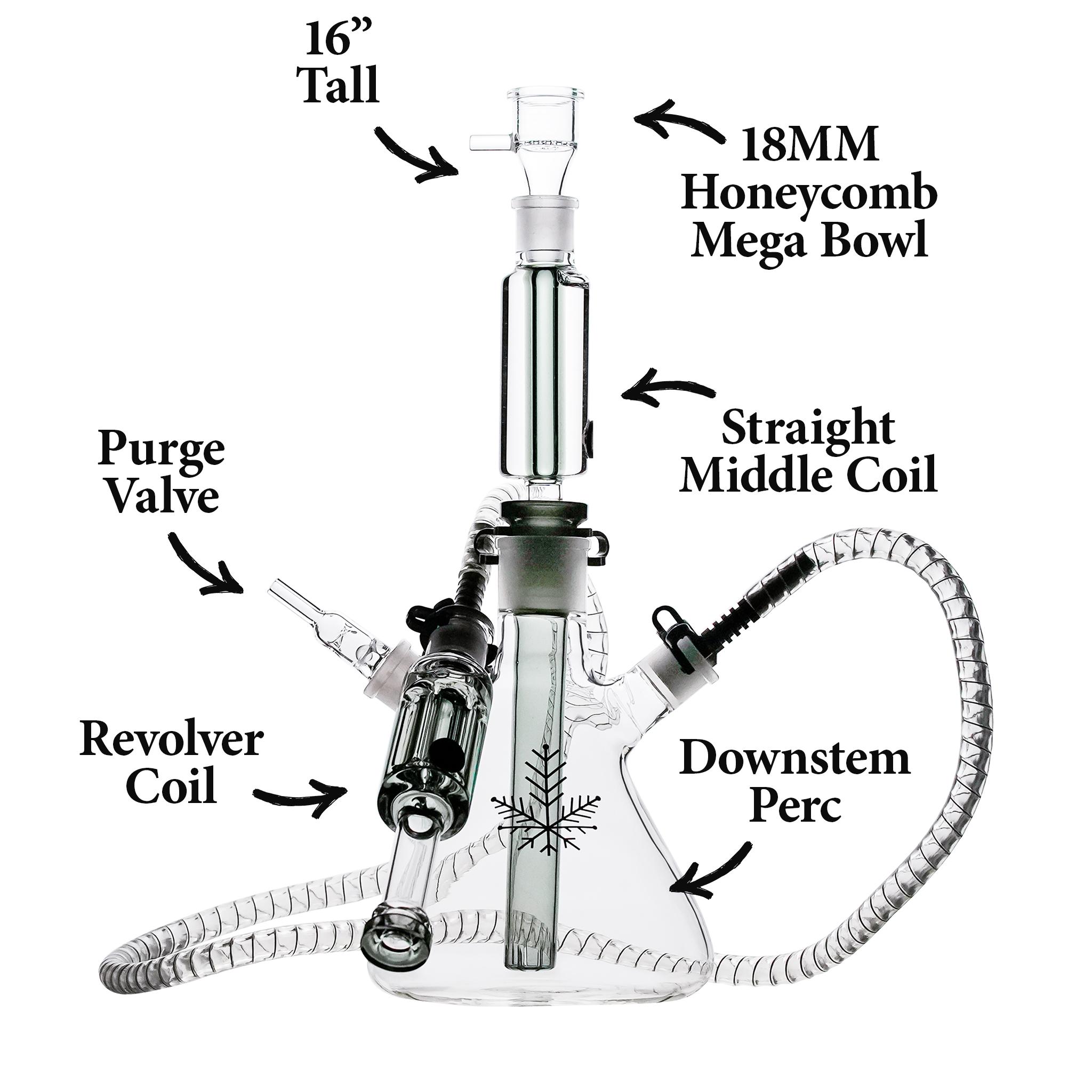 hookah bong specs