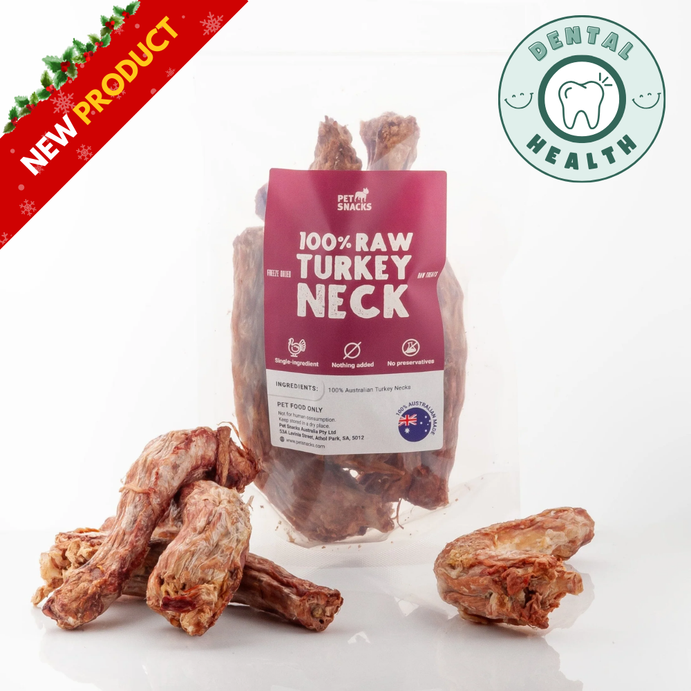 Freeze Dried Turkey Neck Chews Dog Treats Pet Snacks 