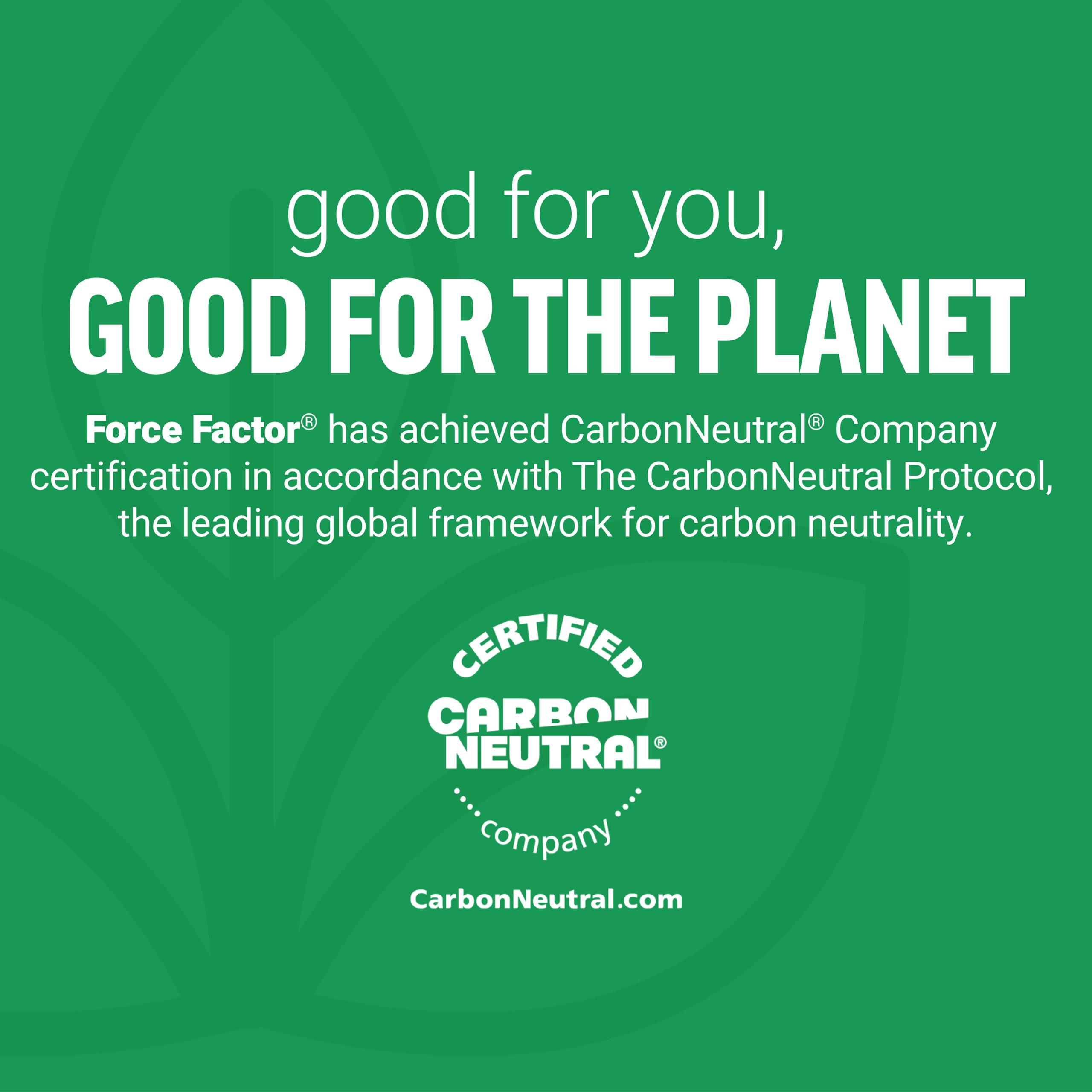 Good for You, Good for the Planet