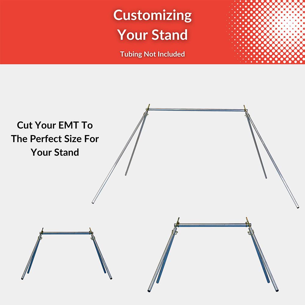 Multi Tube EMT Steel Target Stand Sizes