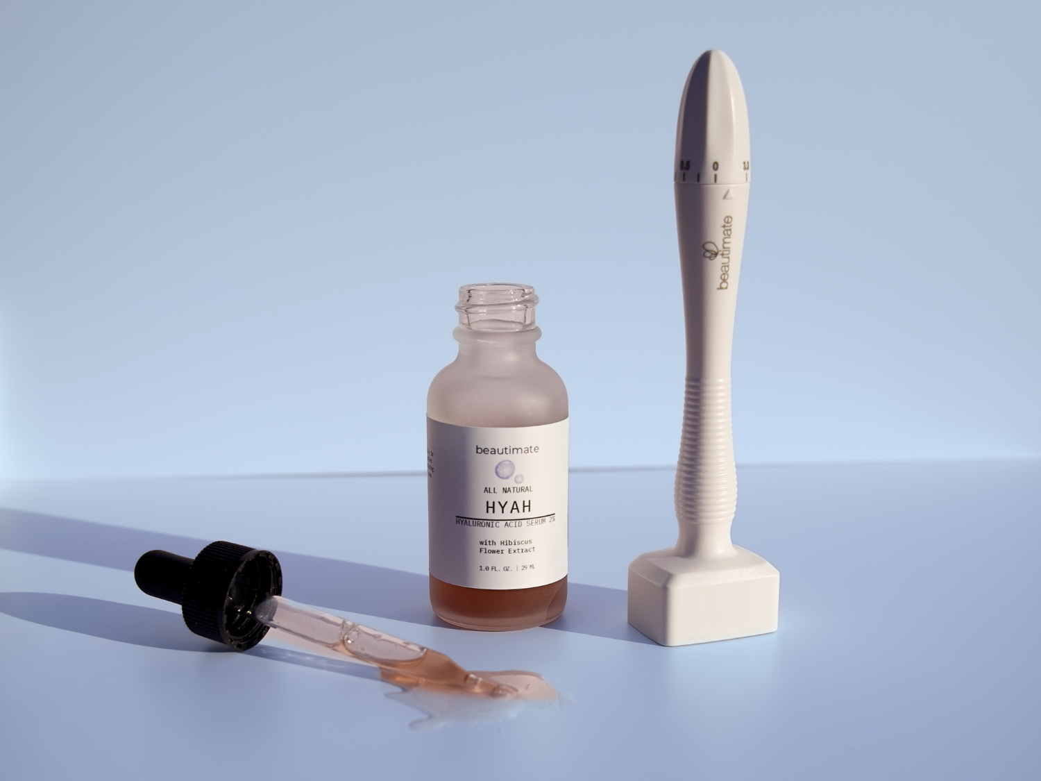 hyaluronic acid spilt and microneedling dermastamp