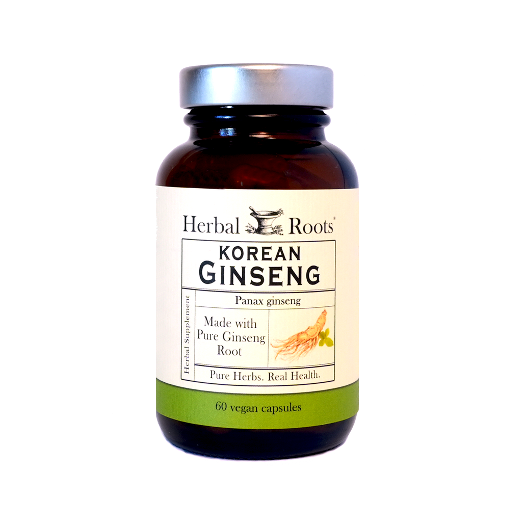 Herbal Roots Ginseng bottle