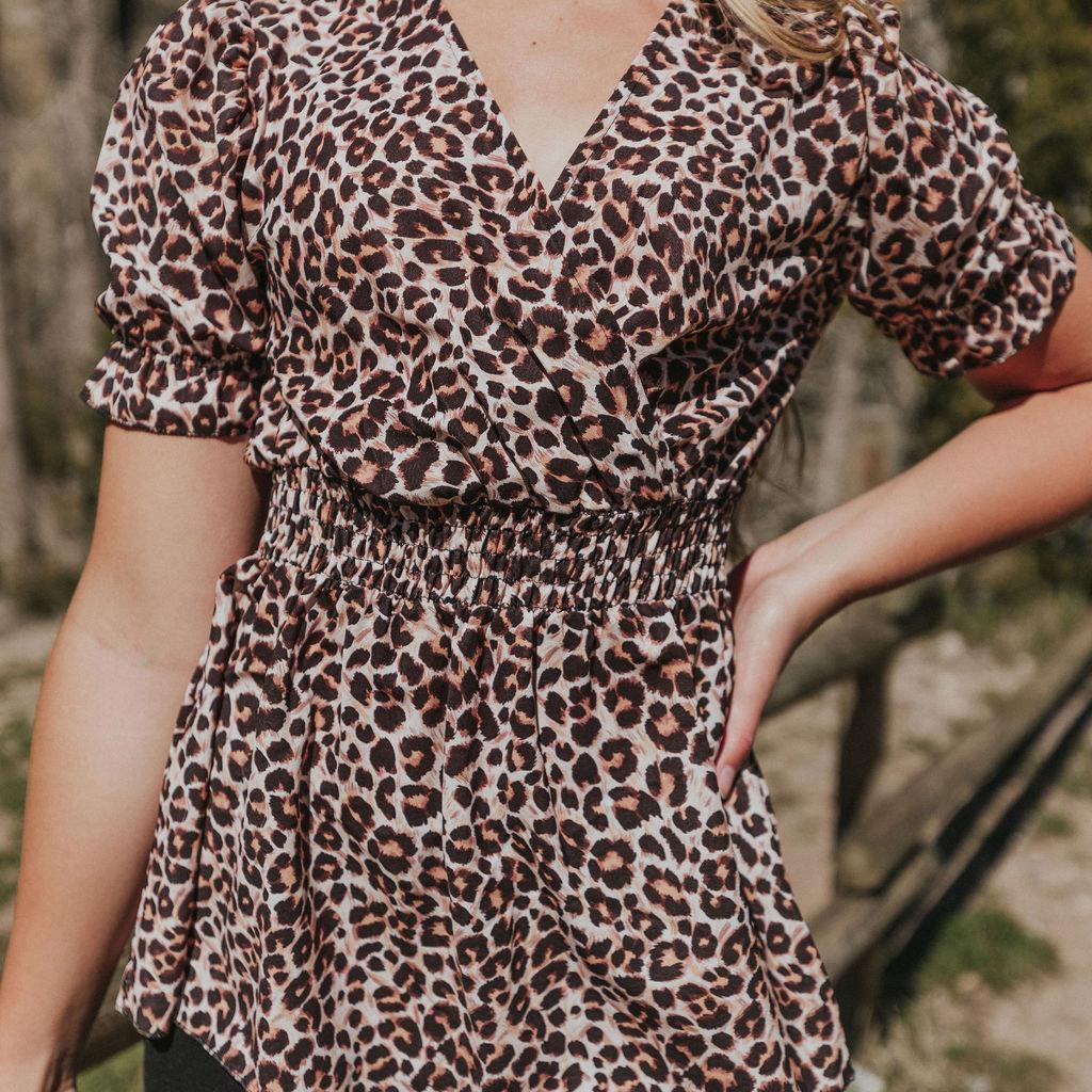 Belle Top (Leopard)