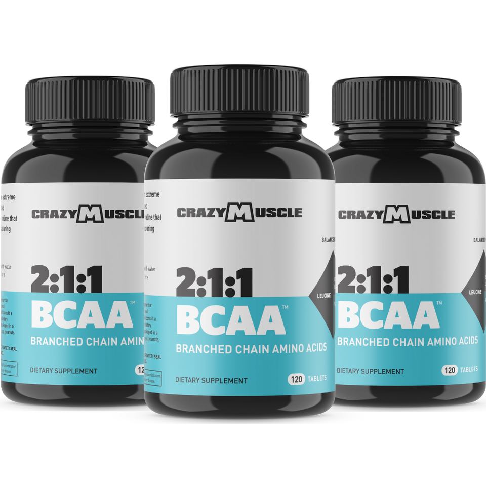 BCAAs - 3 Bottles