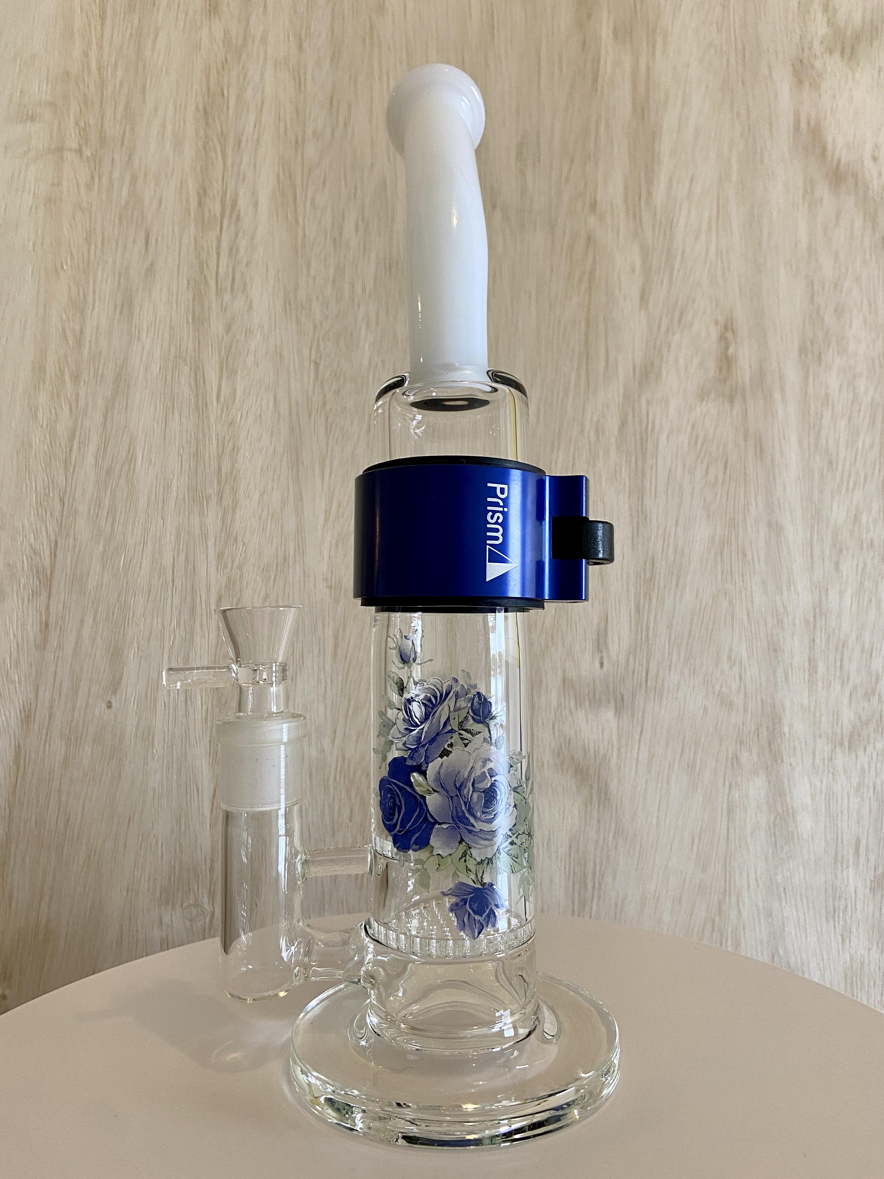 an image of an old Prism modular setup from before they used threaded glass and instead used a quick-release clamp connector