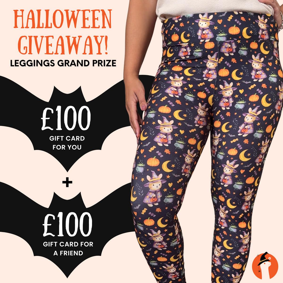Halloween Giveaway worth £100 for you and £100 for a friend!