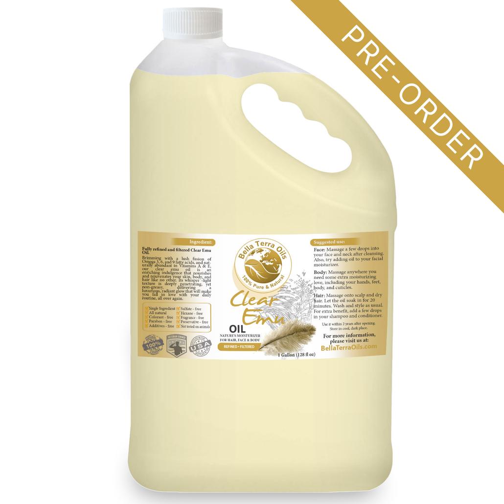Clear Emu Oil - bulk wholesale