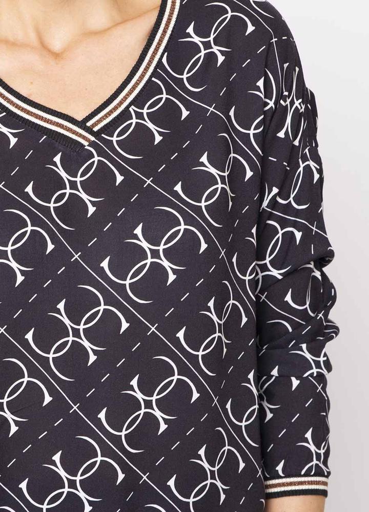 CC Bowling Top in Black