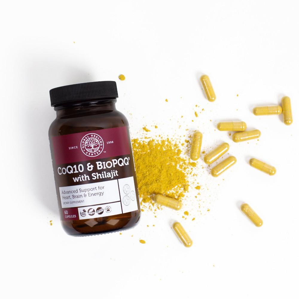 Global Healing CoQ10 & BioPQQ with Shilajit Bottle 4