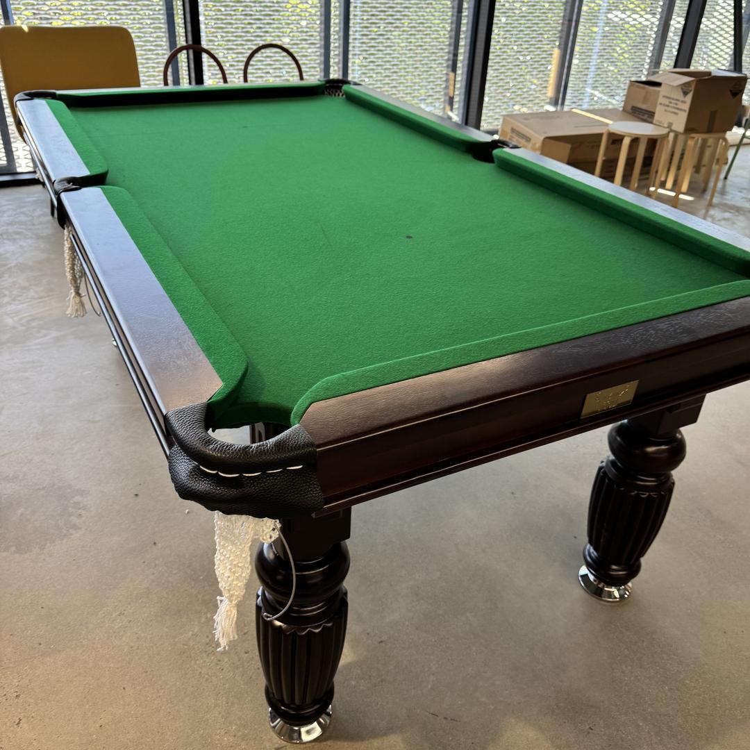Buy a Classic 8ft Slate Pool Table | Walnut Frame & Green Felt – A Man ...