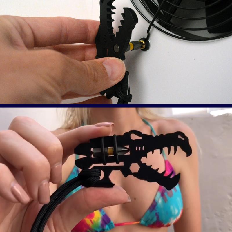 Jurassic Croc Pocket Tool Bottle Opener
