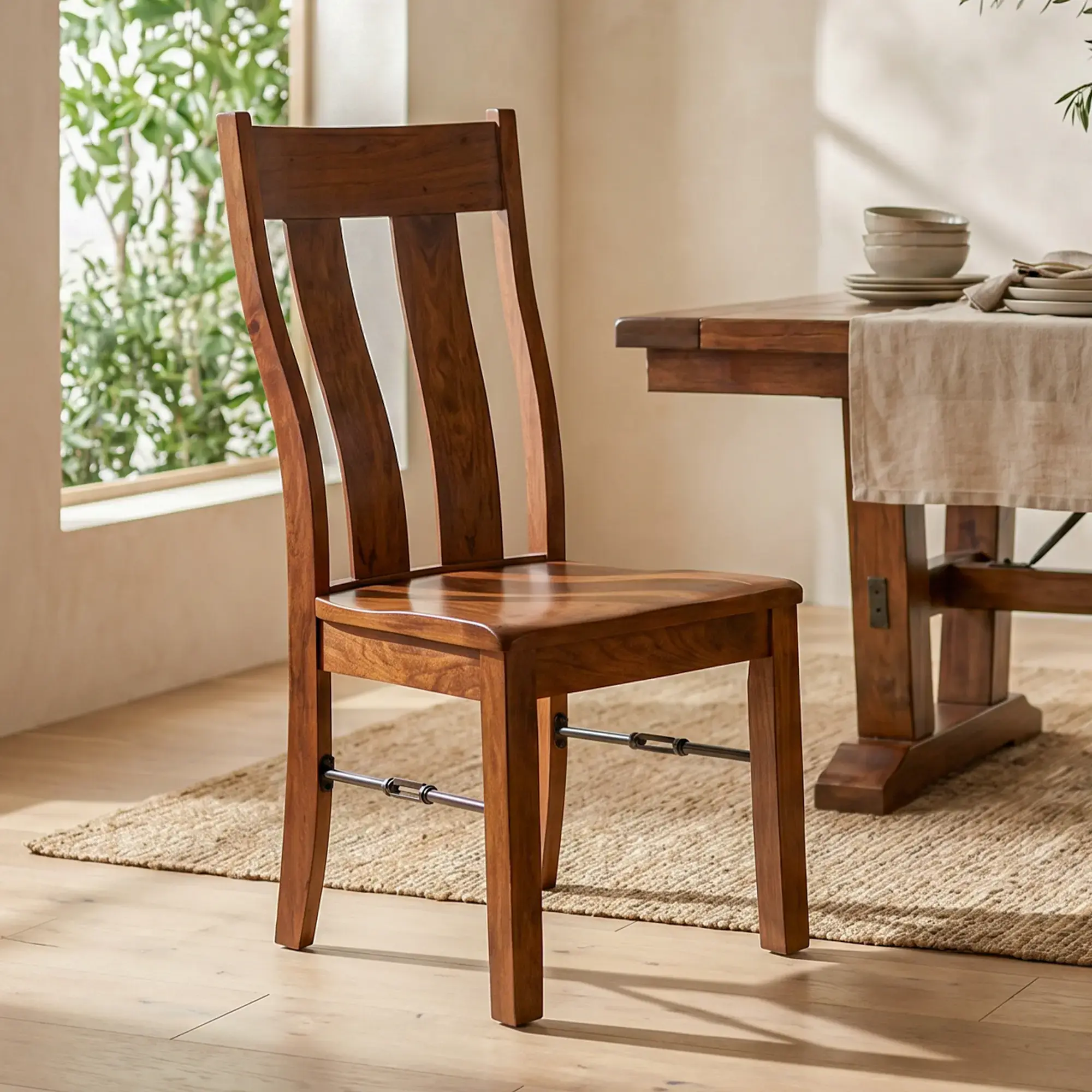 Holbrooke Solid Wood Dining Chair