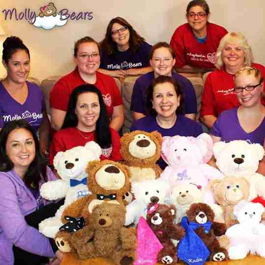 Molly Bears group photo.