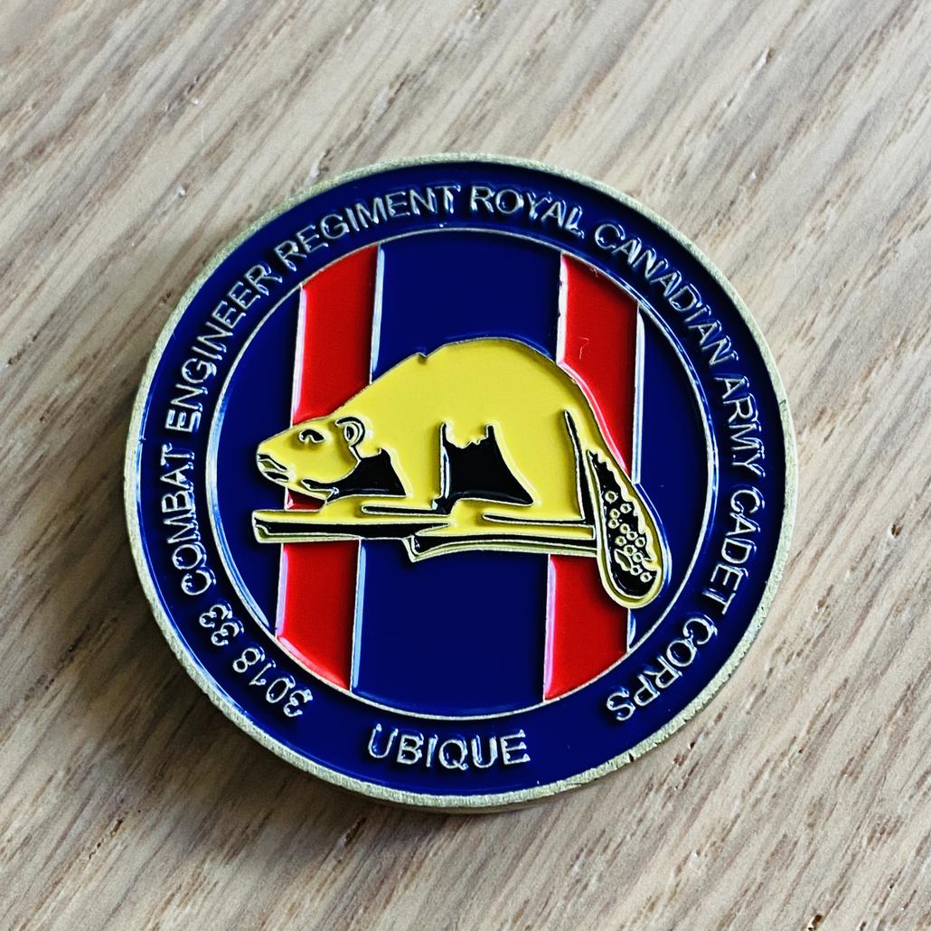 custom cadet challenge coin