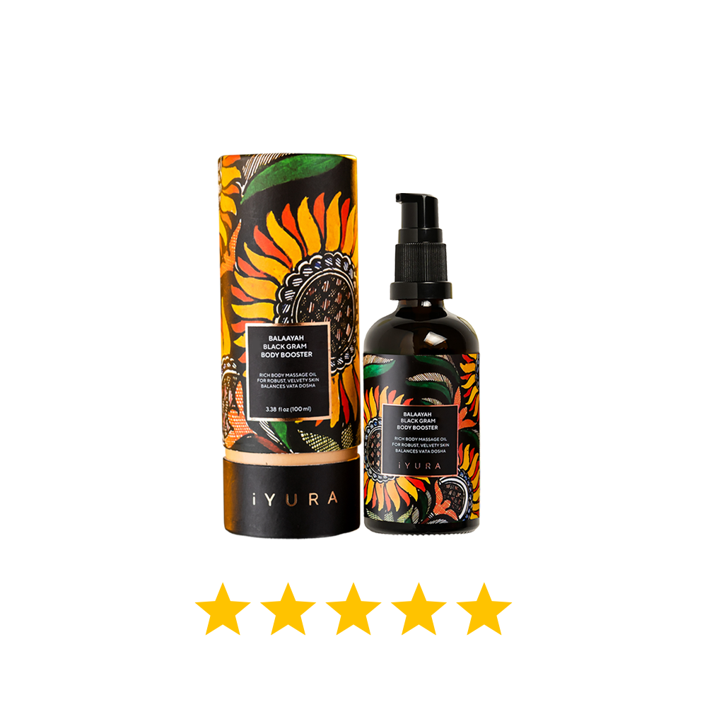 a 5 star testimonial for Balaayah Black-Gram Body-Booster